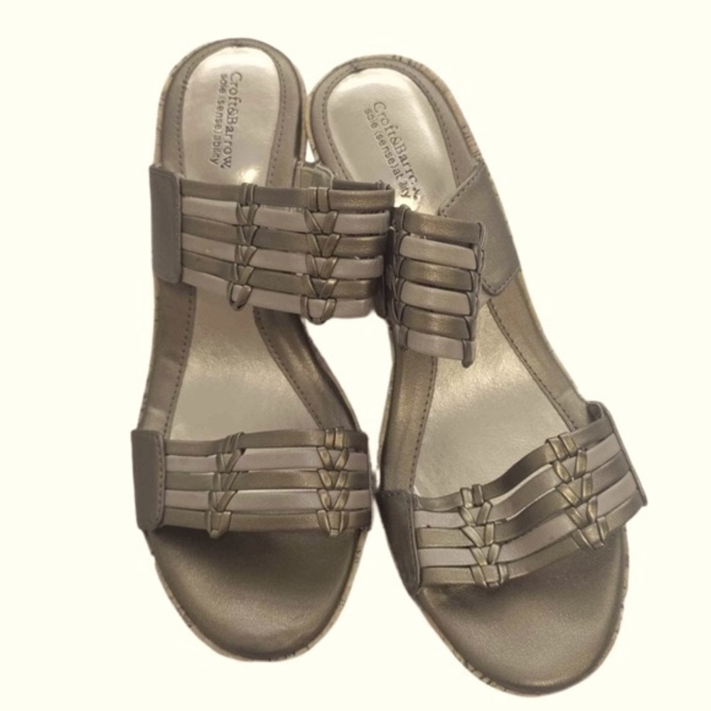 WOMEN’S 8.5 CROFT & BARROW SOLE (SENSE) ABILITY Sandals
